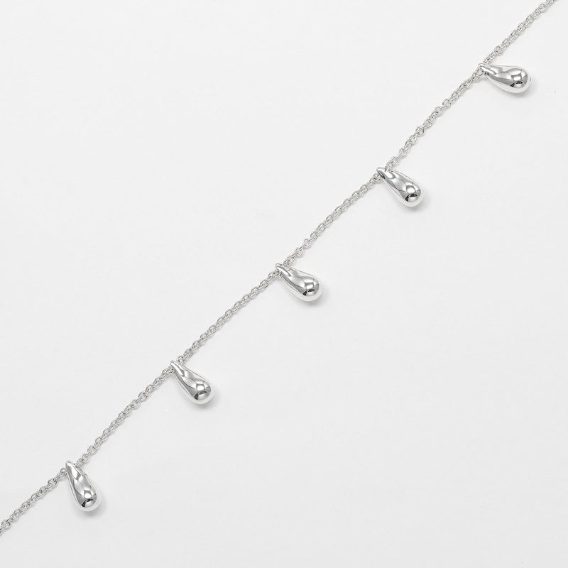 TIFFANY&Co.】ティファニー ティアドロップ 5モチーフ ブレスレット
