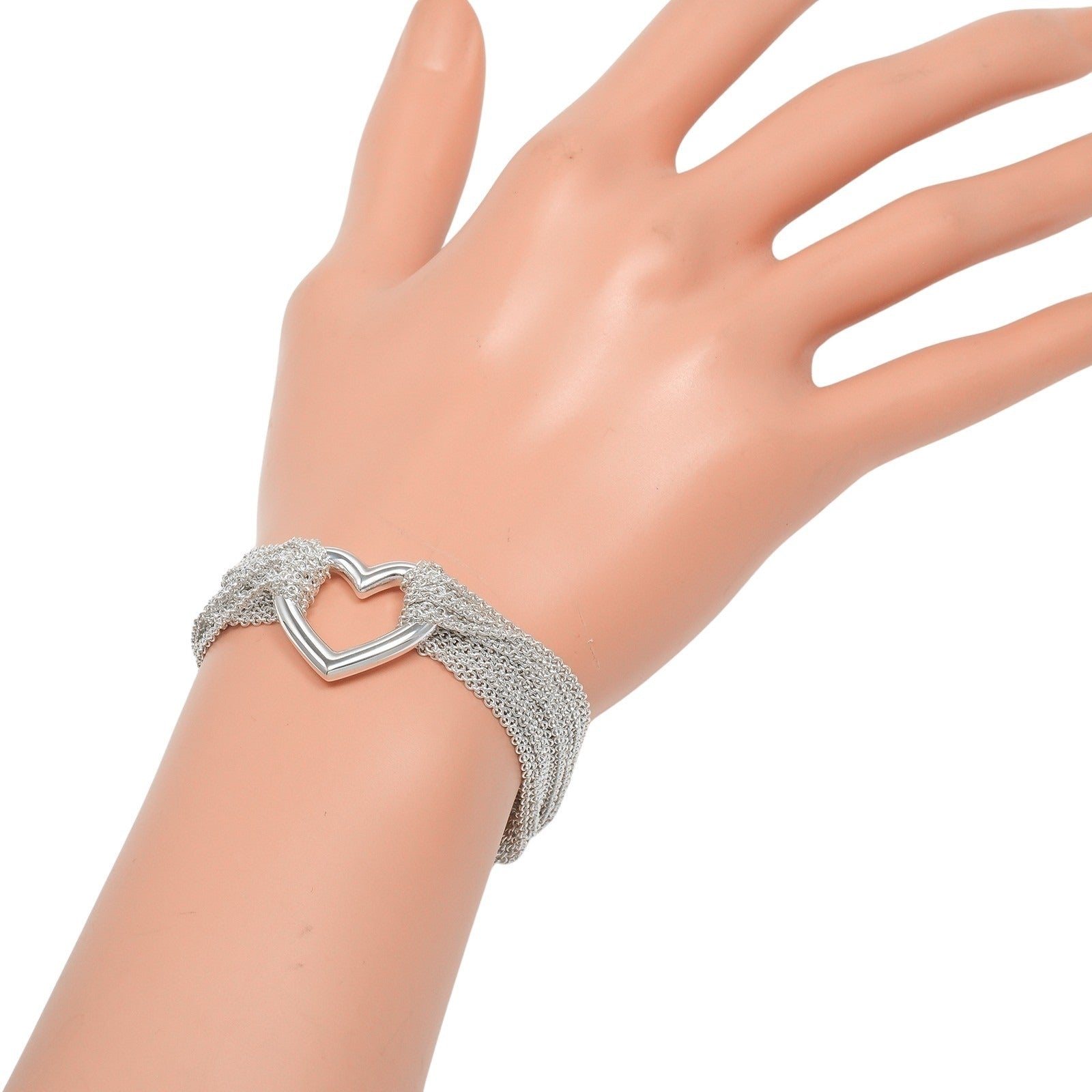 TIFFANY&Co.】ティファニー オープンハート トグル ブレスレット
