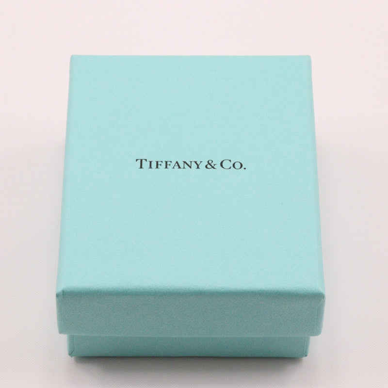 [Tiffany＆Co。]TIFFANY&Co. Viser Yard耳环PT950白金X钻石大约1.1克，院子女士