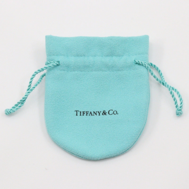 [Tiffany＆Co。]TIFFANY&Co. Viser Yard耳环PT950白金X钻石大约1.1克，院子女士