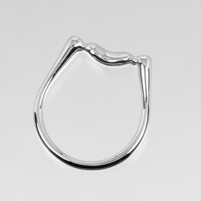 [Tiffany＆Co。]蒂法尼 
 豆7环 /戒指 
 银925大约2.63克豆女士