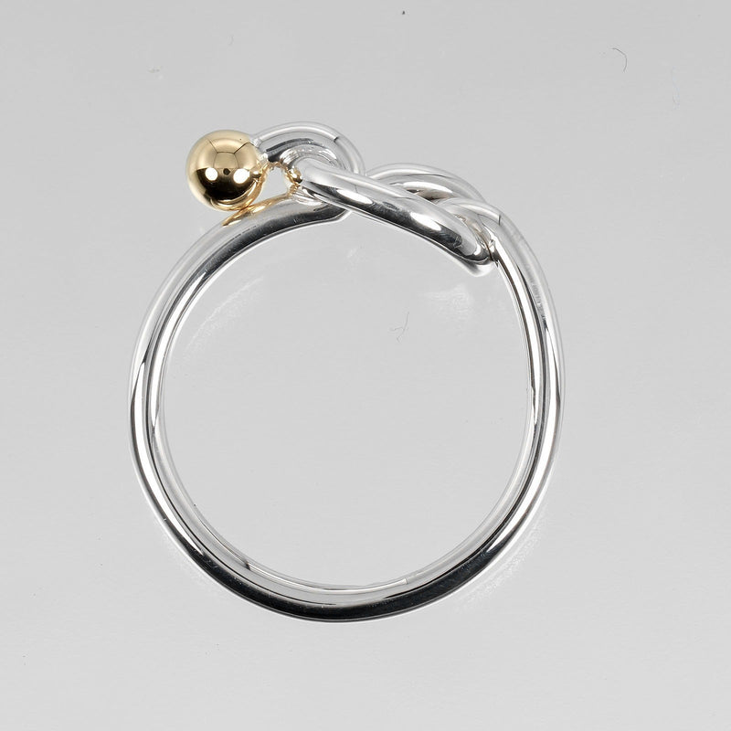 [Tiffany＆Co。]蒂法尼 
 爱节13.5戒指 /戒指 
 银925 x K18黄金大约3.1克爱情女士
