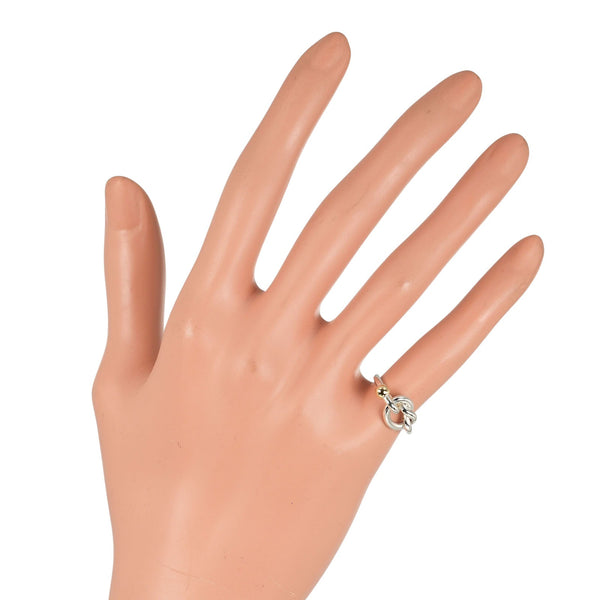 [Tiffany＆Co。]蒂法尼 
 爱节6.5戒指 /戒指 
 银925 x K18黄金约2.86克爱情女士