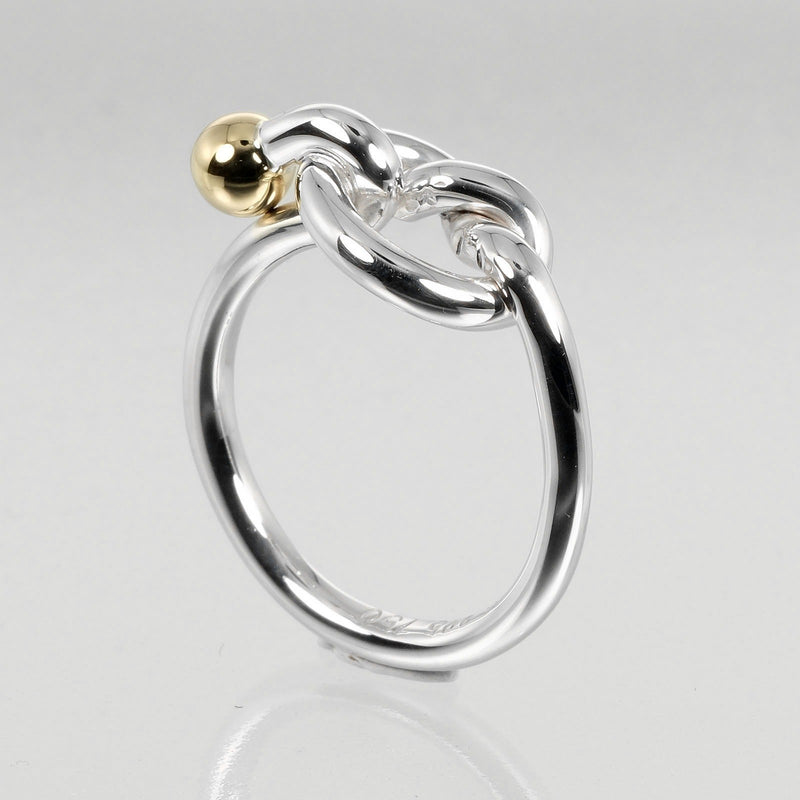 [TIFFANY & CO.] Tiffany 
 Love Knot No. 6.5 Ring / Ring 
 Silver 925 x K18 Yellow Gold Approximately 2.86g Love Knot Ladies A Rank