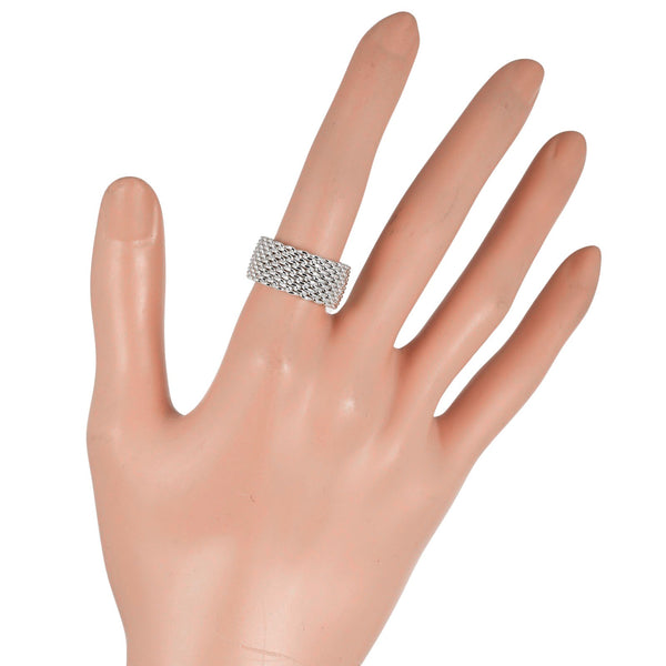 [Tiffany＆Co。]蒂法尼 
 夏季12.5戒指 /戒指 
 银925大约8.38克萨默塞特女士