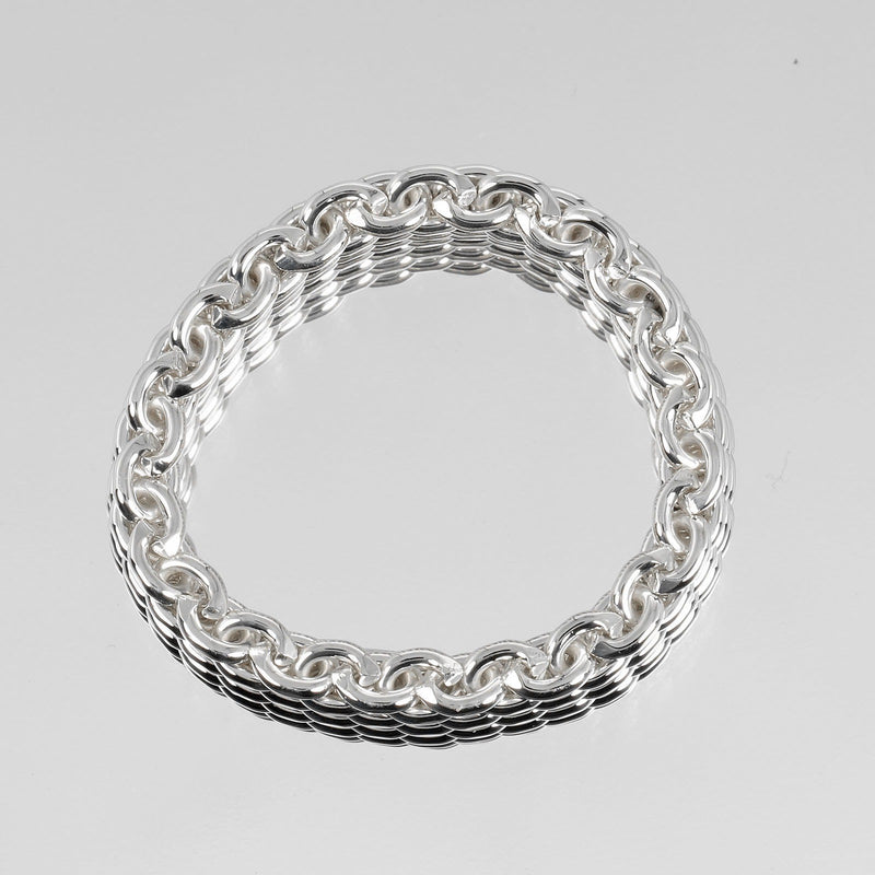[TIFFANY & CO.] Tiffany 
 Summer Set No. 12.5 Ring / Ring 
 Silver 925 Approximately 8.38G Somerset Ladies A Rank