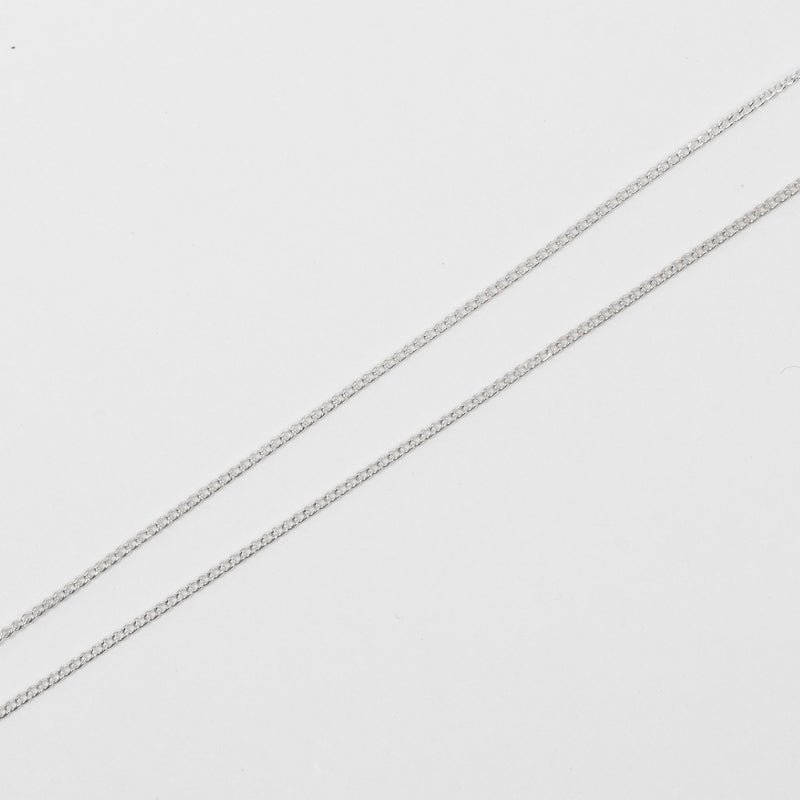 [Tiffany & co.] Tiffany 
 Collar de cinta 
 Silver 925 alrededor de 2.48 g de cinta damas un rango