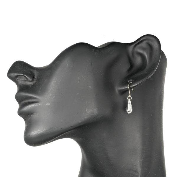 [Tiffany＆Co。]蒂法尼 
 泪珠耳环 
 银925大约3.6克泪珠女士