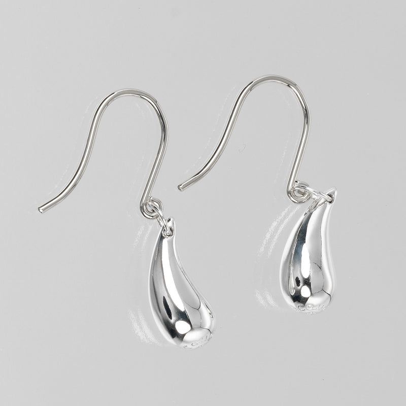 [TIFFANY & CO.] Tiffany 
 Teardrop earring 
 Silver 925 about 3.6g TEARDROP Ladies A Rank