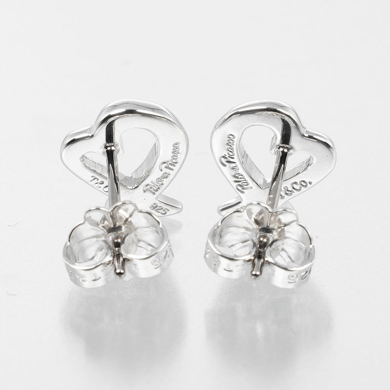 [Tiffany＆Co。]蒂法尼 
 摩擦心耳 
 银925大约1.57克爱心女士