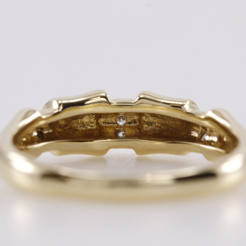 [Mikimoto] MIKIMOTO BAMBOO RING Taille 19