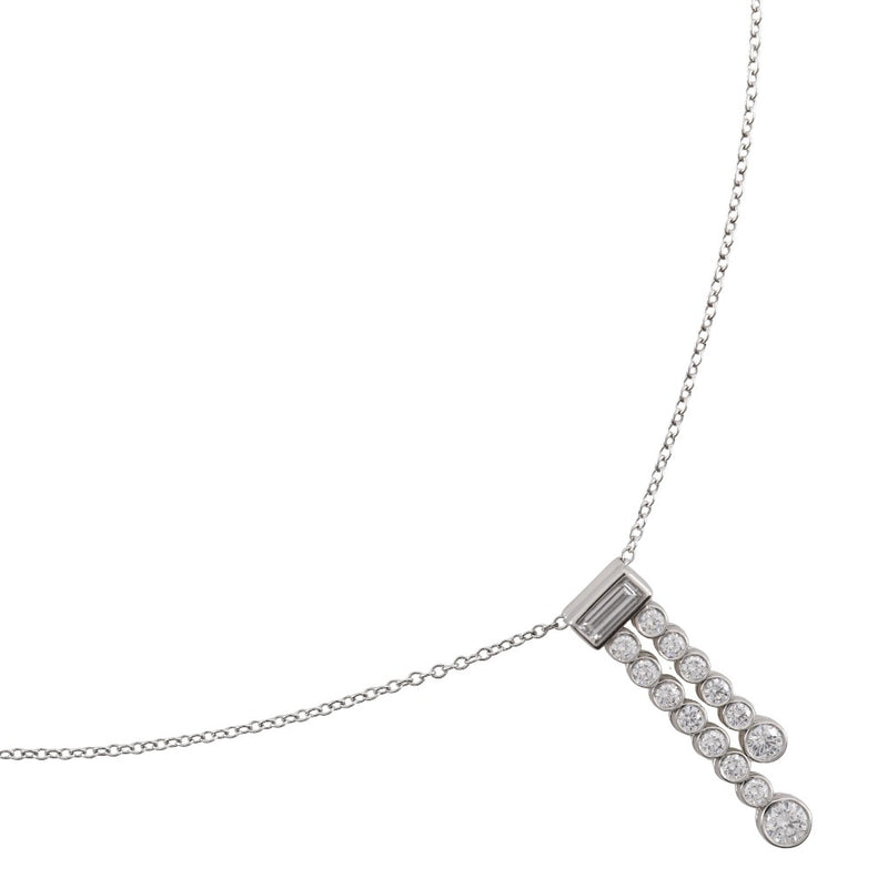 [Tiffany & co.]TIFFANY&Co. Collar de doble caída de jazz