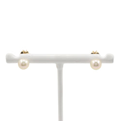 [Mikimoto] boucles d'oreilles Mikimoto K18 Jaune Gol