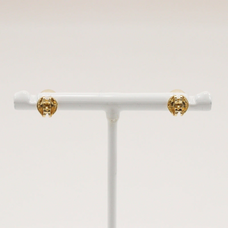 [Mikimoto] boucles d'oreilles Mikimoto K18 Jaune Gol