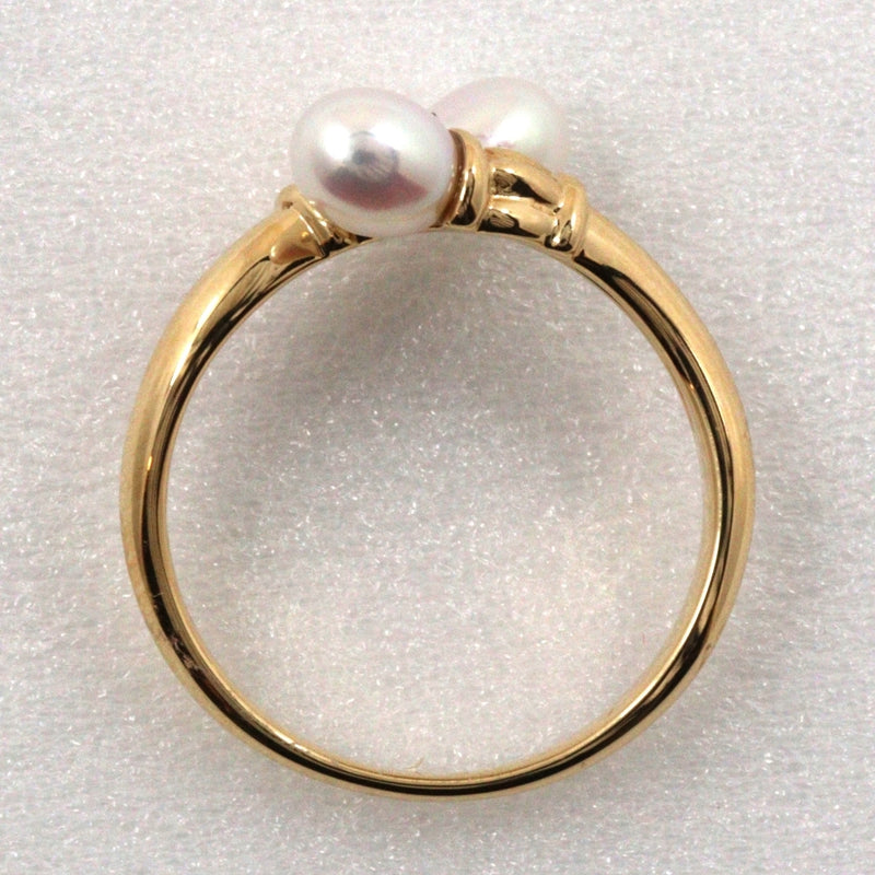 [Tasaki] Tasaki 11,5 Anneau / anneau K18 Yellow Gold X Pearl Environ 3,3 g mesdames un rang