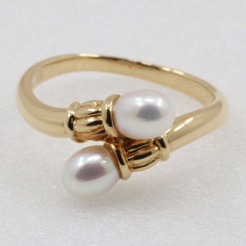 [TASAKI] Tasaki 11.5 Ring 18KYellow Gold x Pearl Approximately 3.3g Ladies A Rank