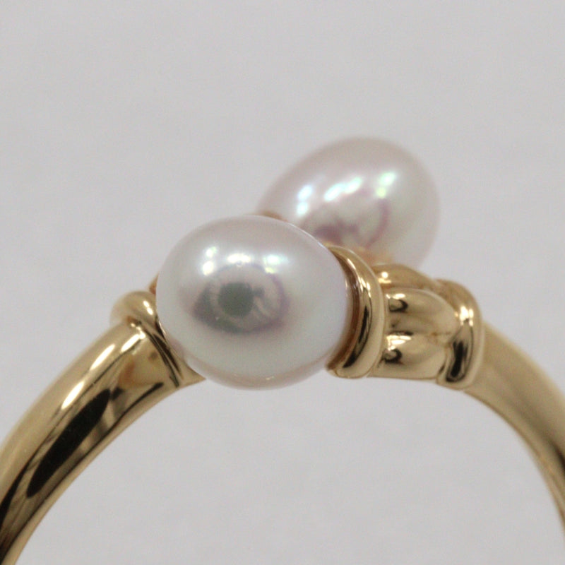 [TASAKI] Tasaki 11.5 Ring 18KYellow Gold x Pearl Approximately 3.3g Ladies A Rank