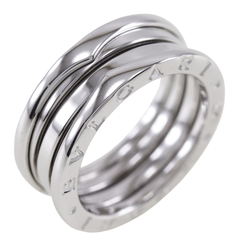 【BVLGARI】ブルガリ
 B-zero1 16号 リング・指輪
 ビーゼロワン 2バンド K18ホワイトゴールド 約9.5g B-zero1 ユニセックスAランク