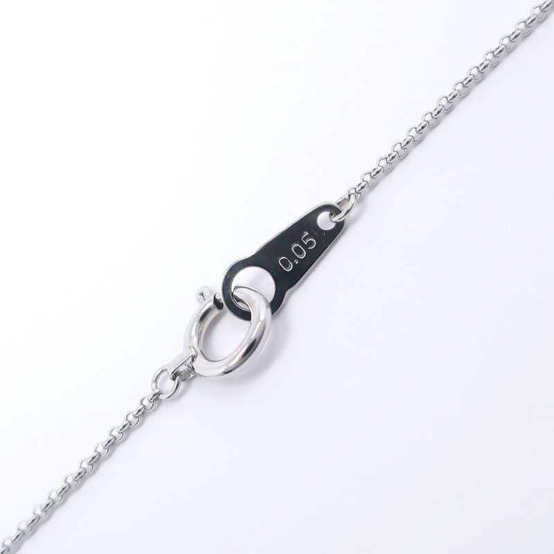 [TASAKI] Tasaki Necklace PT850 Platinum x Pearl x Diamond 0.05 Approximately 2.9G Ladies A Rank