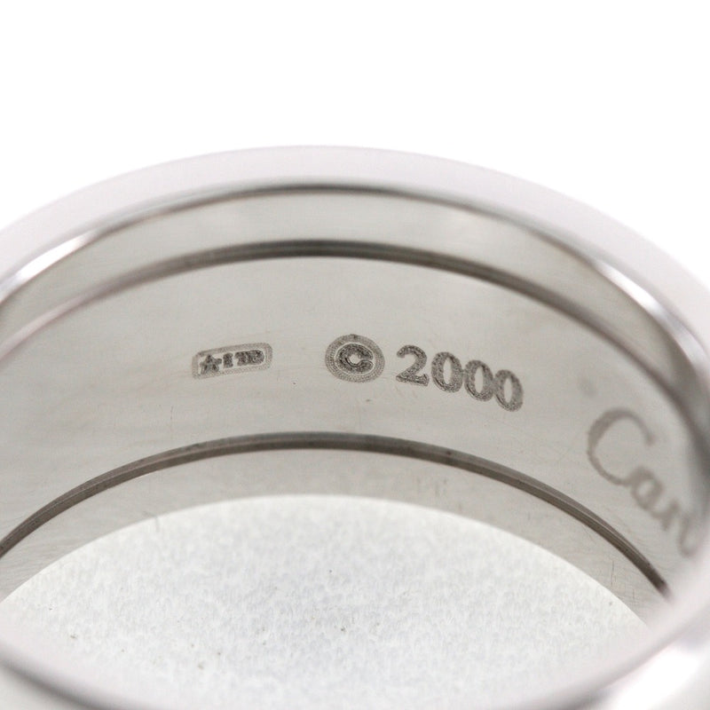 [Cartier] Cartier 
 C2 15.5 anillo / anillo 
 K18 Gold blanco aproximadamente 13.1G C2 Damas A Rank