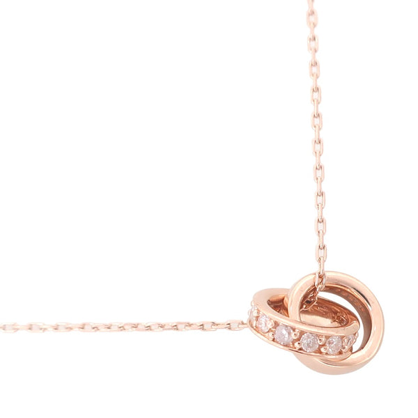 [4 ℃] Yeong Sea Canal 4 ℃ Collar K10 oro rosa aproximadamente 1.0g Canal 4 ℃ Damas A Rank