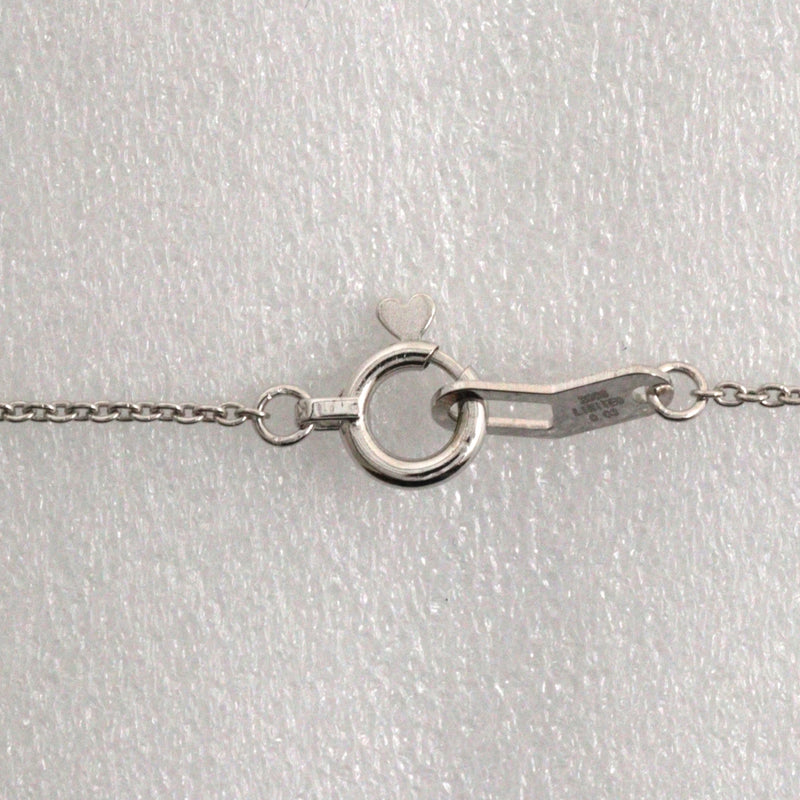 [Joyas de estrellas] Collar de corazón de joyería de estrella 2008 Limited 18KGold White X Diamond aproximadamente 1.8 g de corazón Damas A+Rango