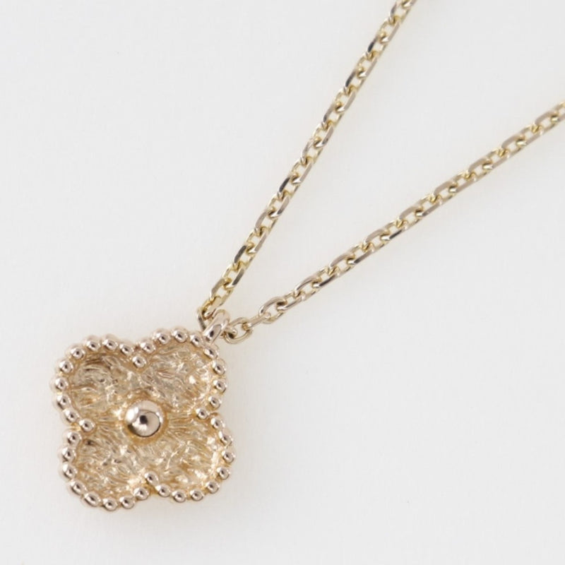 [VAN CLEEF & ARPELS] Van Cleef & Arpel 
 Sweet Alhambra necklace 
 VCARO8DF00 K18 Pink Gold Approximately 3.3G Sweet Alhambra Ladies A+Rank