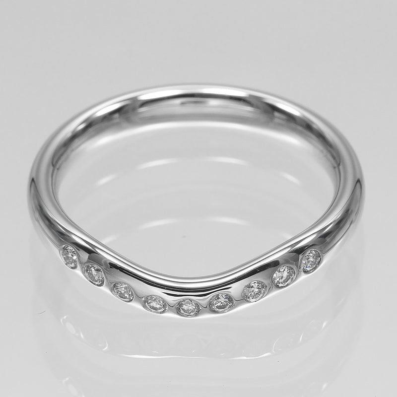 TIFFANY&Co.】ティファニー カーブドバンド リング・指輪 12.5号