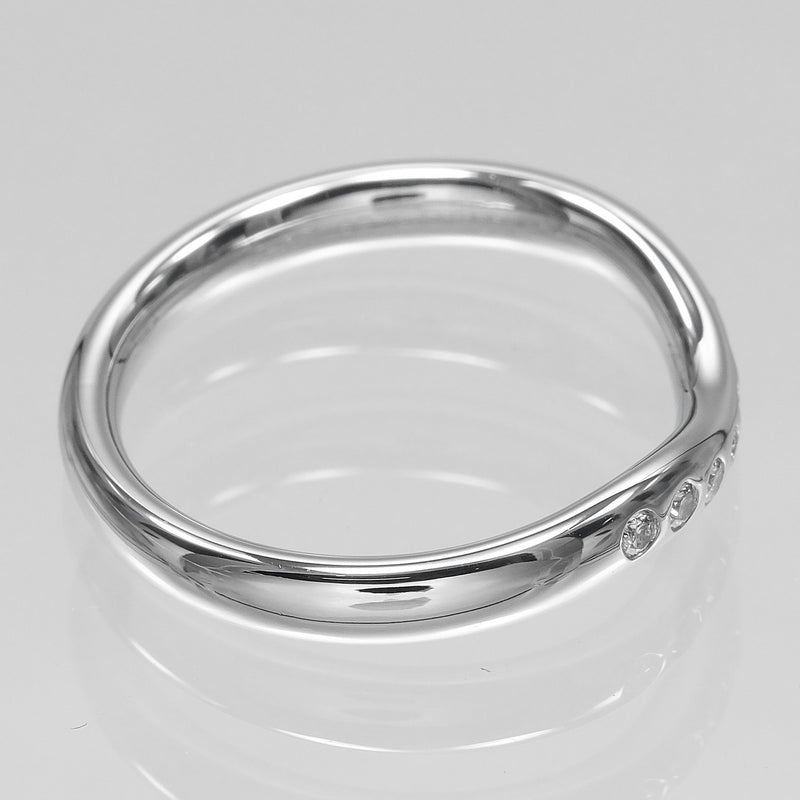 TIFFANY&Co.】ティファニー カーブドバンド リング・指輪 12.5号