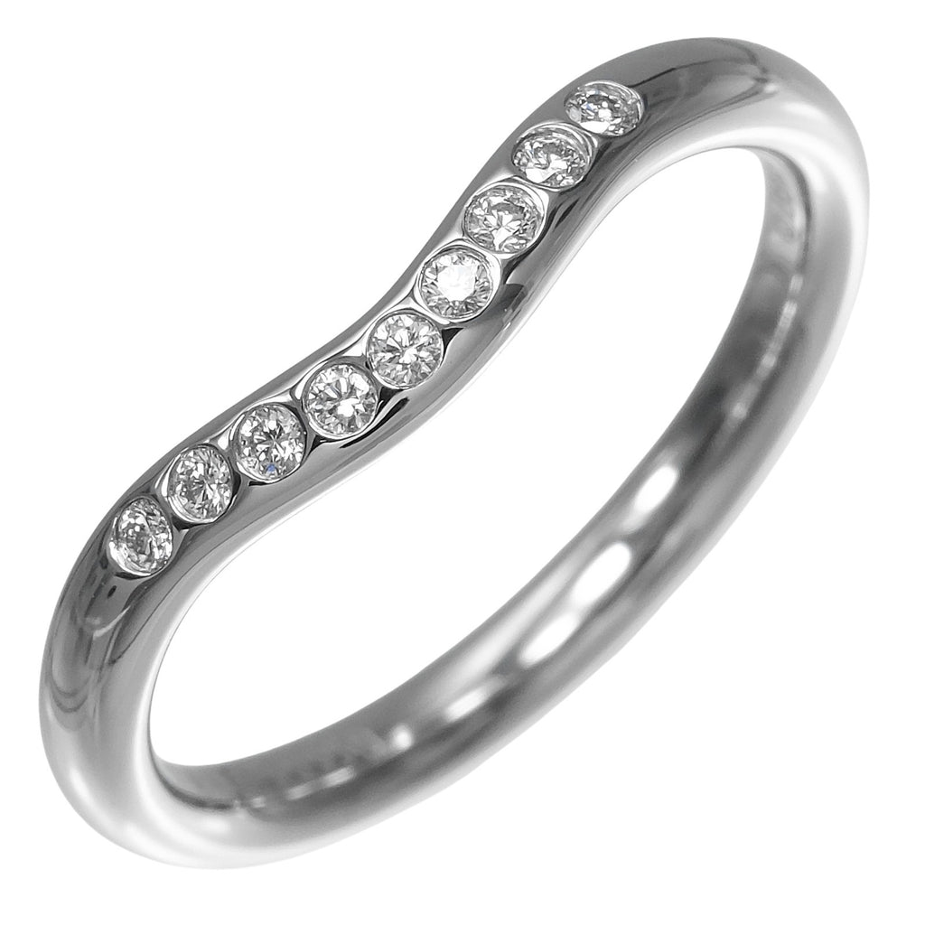 TIFFANY&Co.】ティファニー カーブドバンド リング・指輪 7号