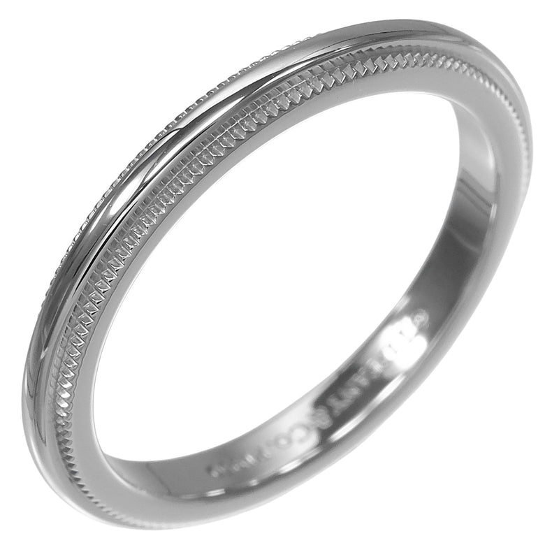 【TIFFANY&Co.】ティファニー ミルグレイン トゥギャザー リング・指輪
 6号