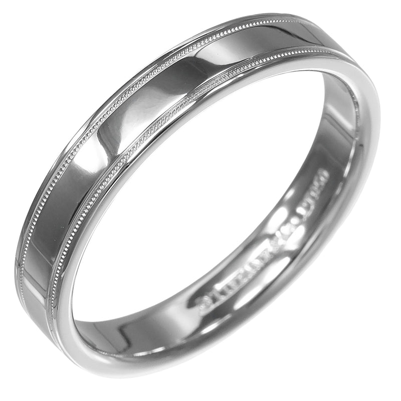 【TIFFANY&Co.】TIFFANY&Co. 밀그레인 투게더 링 반지 
 21호