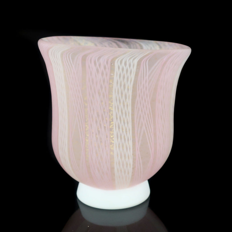藤田喬平 作 手吹 ヴェニス ぐい呑 骨董品 – NISHIKINO VINTAGE KYOTO