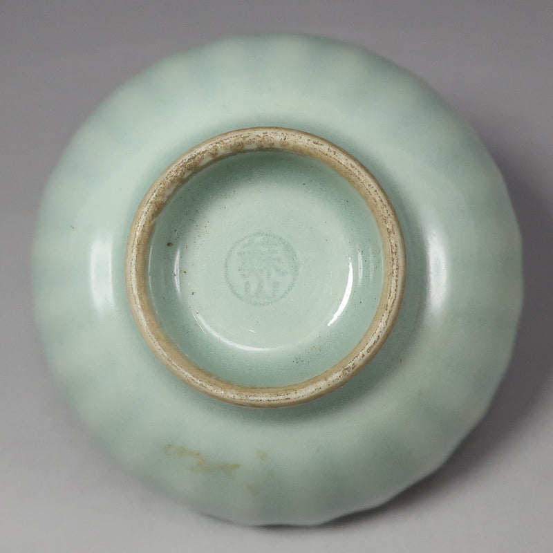 kyoyaki】京焼 二代 諏訪蘇山 造 青磁盃 一対 骨董品 – NISHIKINO