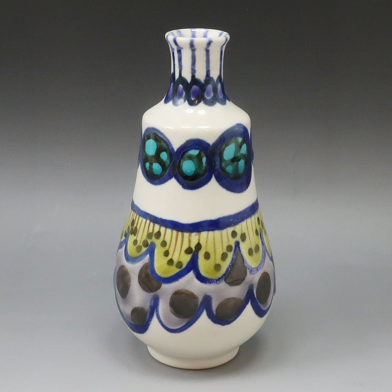 [KUTANIYAKI] Bouteille de saké Tokkuri Kutani ware fabriquée par Tomomi Takeda