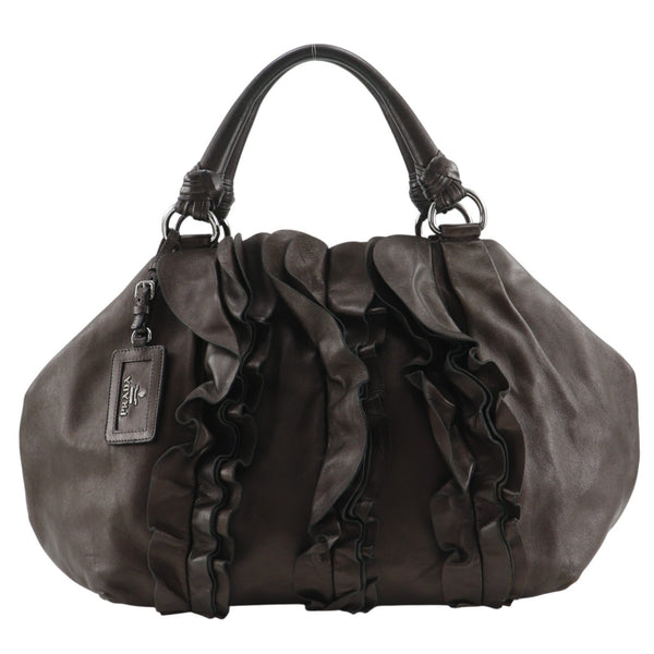 PRADA】プラダ フリル トートバッグ BR3987 – NISHIKINO VINTAGE KYOTO