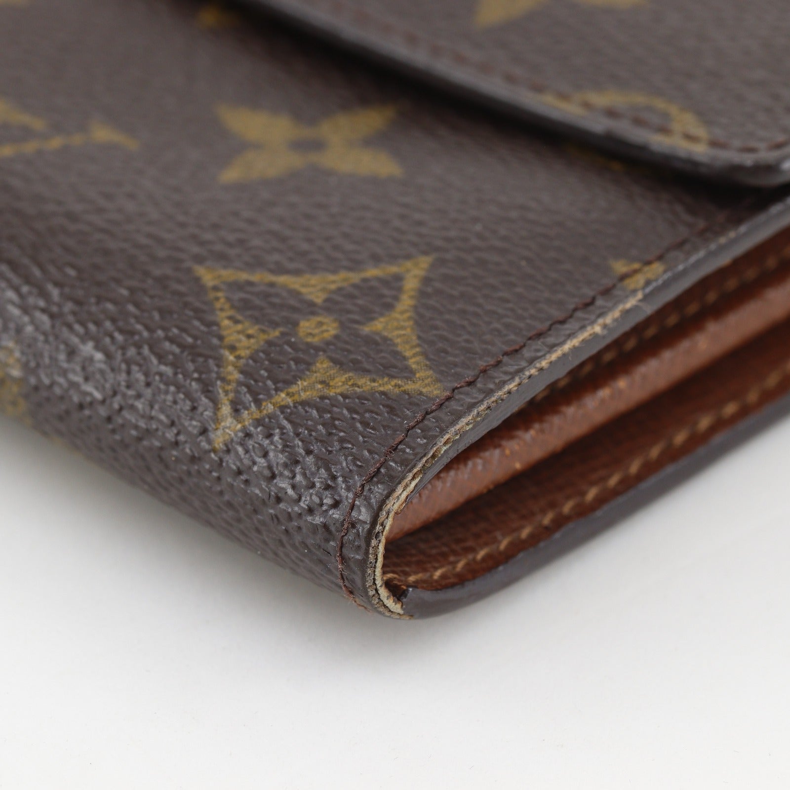 LOUIS VUITTON】ルイ・ヴィトン ポシェット・ポルト モネ クレディ 長