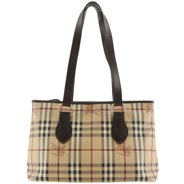 BURBERRY】バーバリー ヘイマーケットチェック トートバッグ