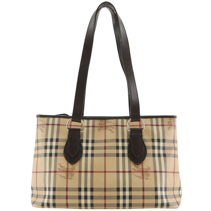 BURBERRY】バーバリー ヘイマーケットチェック トートバッグ