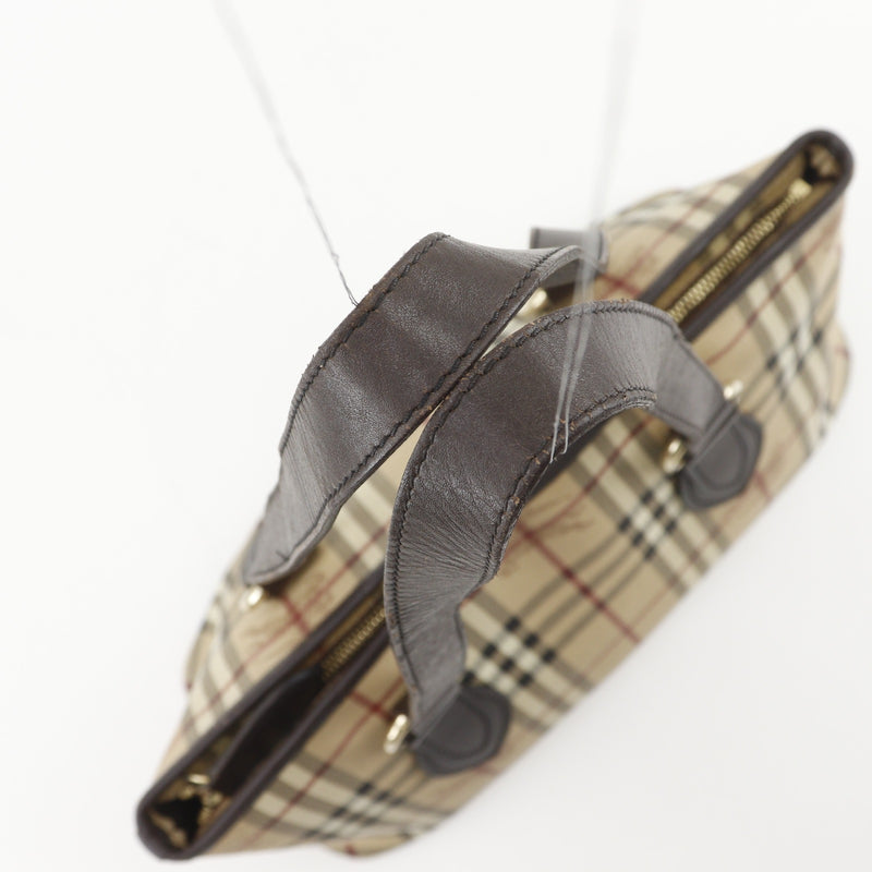 BURBERRY】バーバリー ヘイマーケットチェック トートバッグ