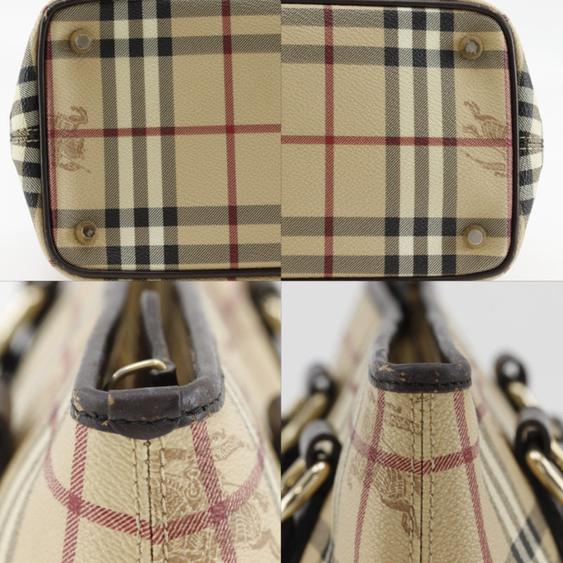 BURBERRY】バーバリー ヘイマーケットチェック トートバッグ