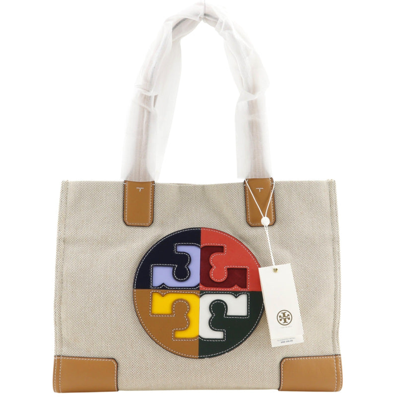 【Tory Burch】トリーバーチ エラ カラーブロック ロゴトート トートバッグ