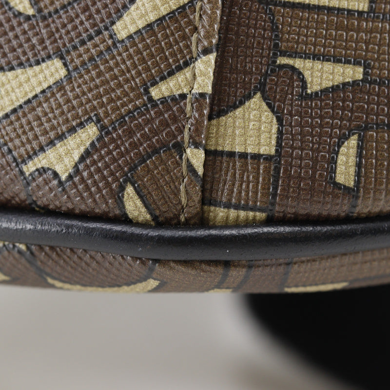BURBERRY】バーバリー TBモノグラムストライプ Eキャンバス バムバッグ