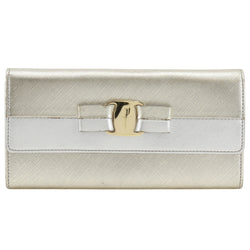Salvatore Ferragamo】サルヴァトーレフェラガモ ヴァラリボン 長財布 