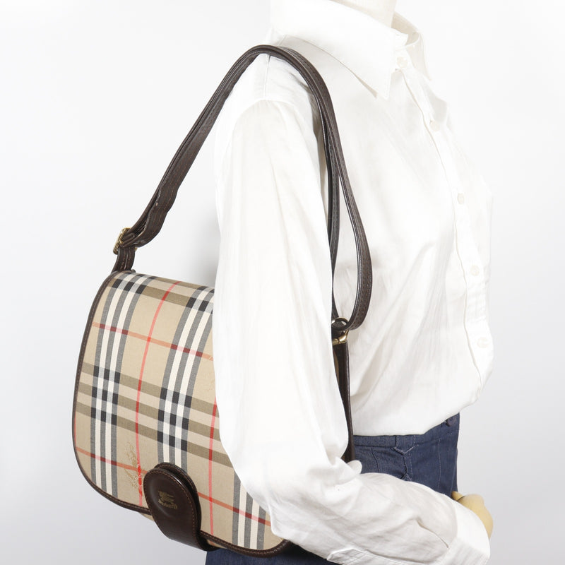 バーバリー ノバチェック　ボディバッグ　ショルダー 斜め掛け　Burberry BURBERRY】バーバリー ノバチェック ショルダーバッグ – NISHIKINO