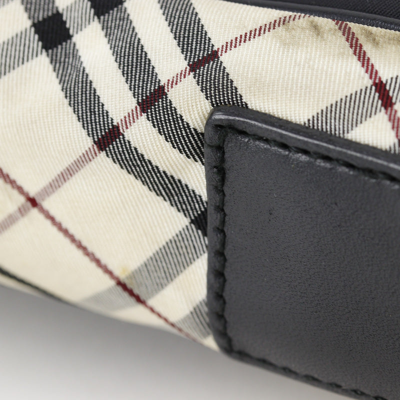 極美品✨ Burberry Black Label ボディバッグ ノバチェック BURBERRY BLACK LABEL】バーバリーブラックレーベル ノバチェック