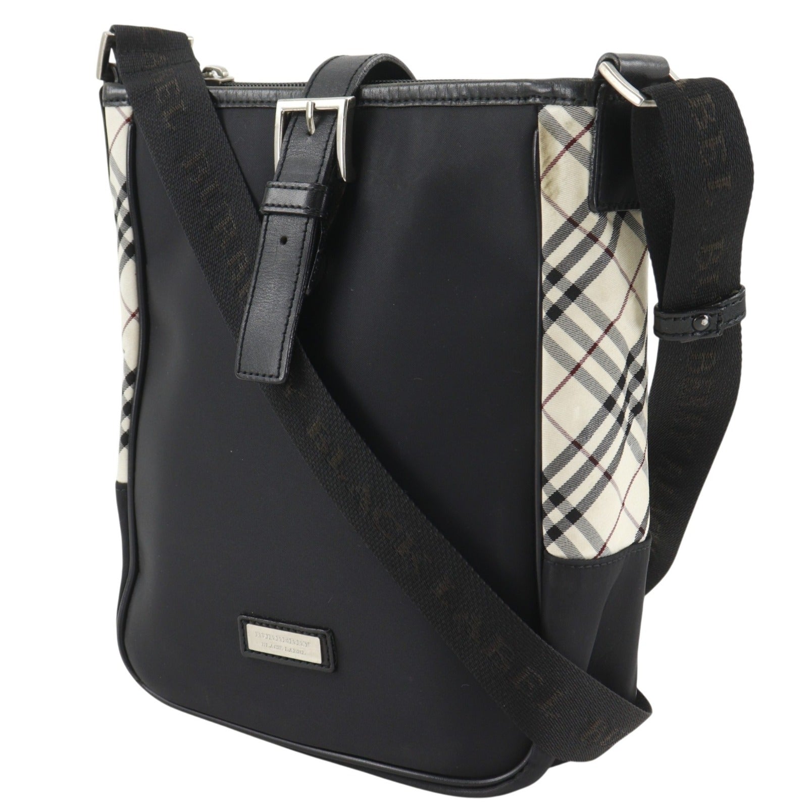 BURBERRY BLACKLABEL ショルダーバッグ ノバチェック 斜め掛け BURBERRY BLACK LABEL】バーバリーブラックレーベル ノバチェック