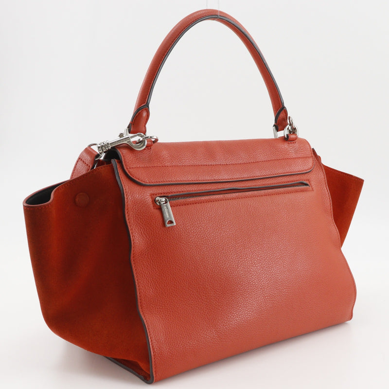 CELINE】セリーヌ トラペーズ ミディアム ハンドバッグ S-SN-0112 