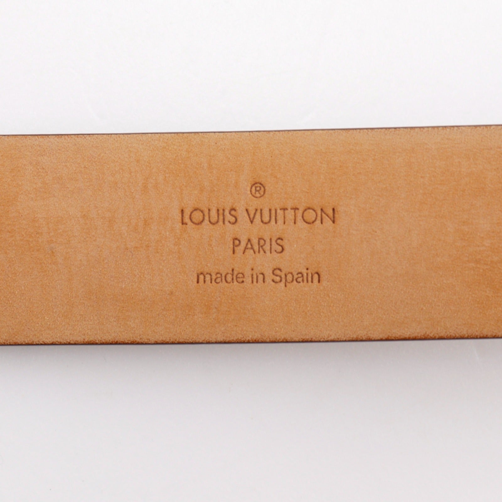 LOUIS VUITTON】ルイ・ヴィトン サンチュール・キャレ ベルト M6801
