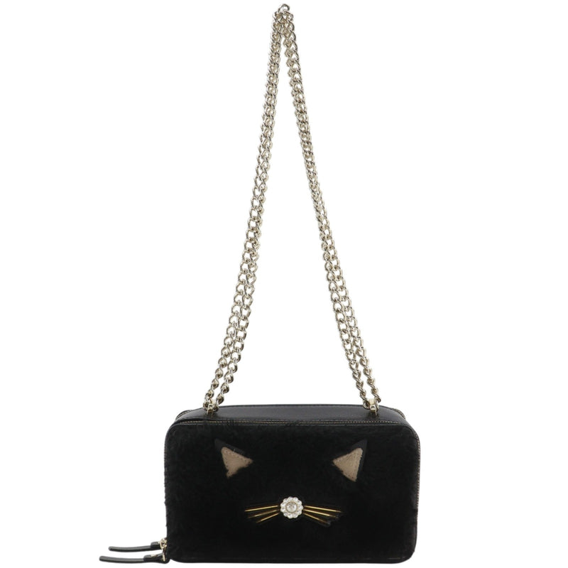 【Kate Spade】ケイトスペード キャット チェーンショルダー ショルダーバッグ